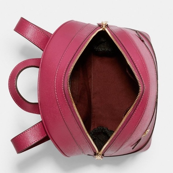 🍧 COACH 🍧 Henley Bright Violet Backpack NWT - Picture 4 of 6